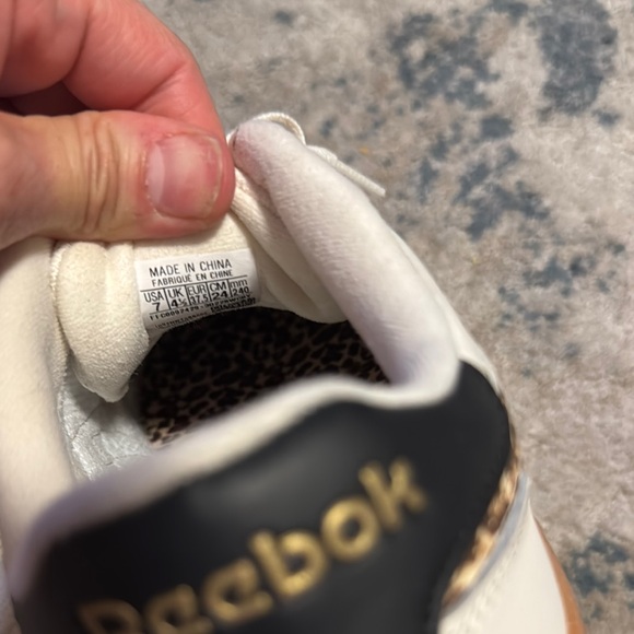 Reebok Cream and Brown Retro Sneakers - Picture 4 of 4